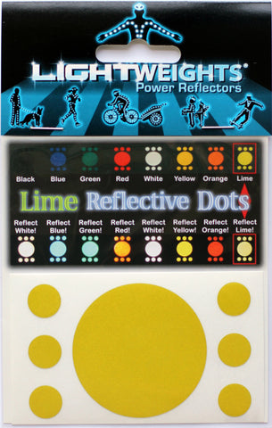 Lightweights Lime Dots 7 