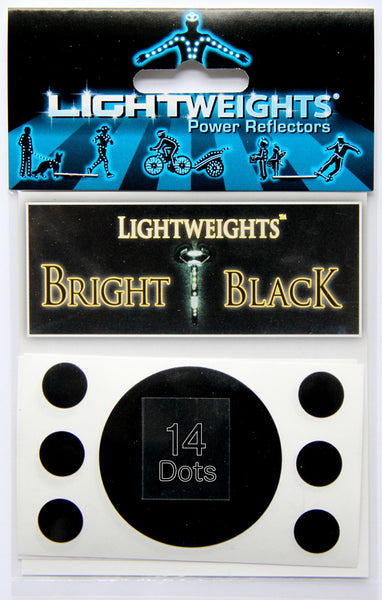 Lightweights Stealth Black Dots 14