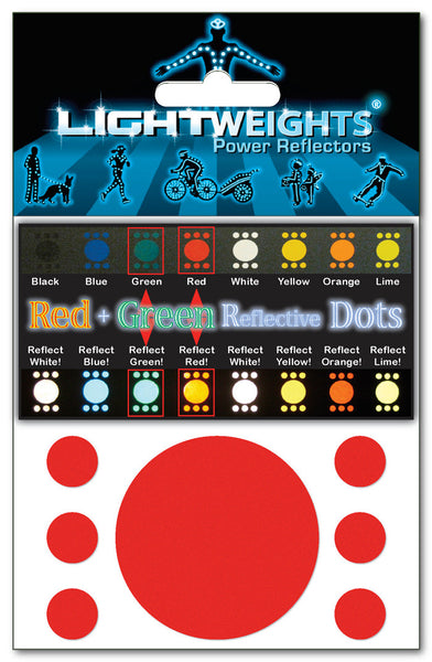 Lightweights Red+Green Dots 14